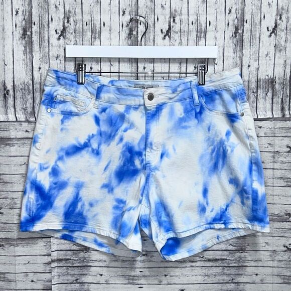 Judy Blue Pants - Judy Blue The Blues Tie Dye Denim Shorts